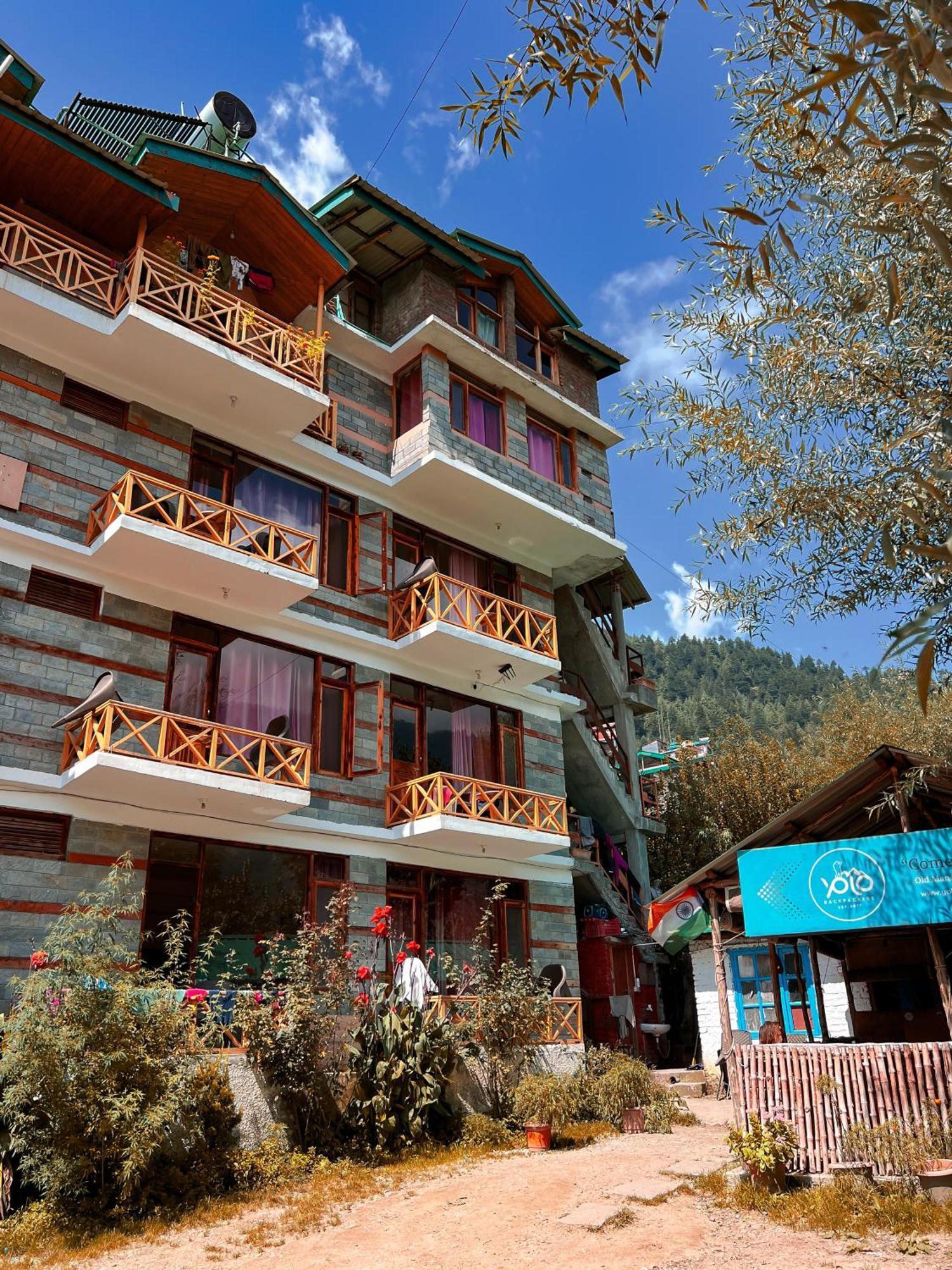Yolo Backpackers - Manali 호스텔 외부 사진